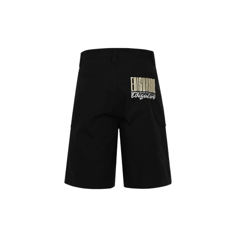 Шорты EVISU KURO SS24 Black Shorts - изображение 1