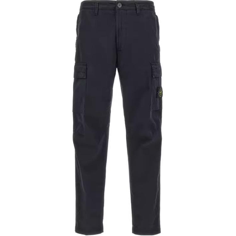 Штаны STONE ISLAND Повседневные брюки Мужские Синие - изображение 1