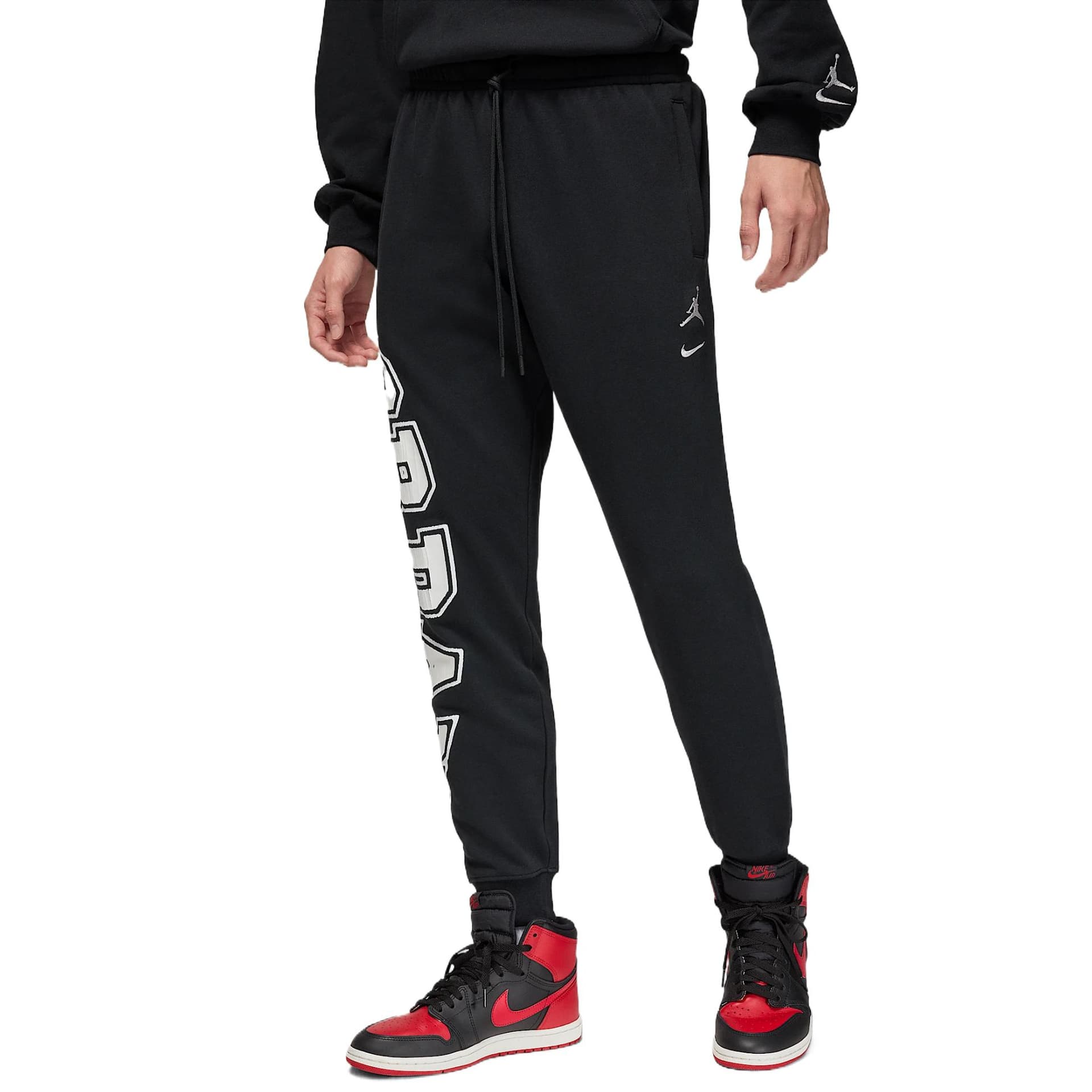 Штаны Jordan MVP SS25 Повседневные Штаны Мужские Черные - изображение 1