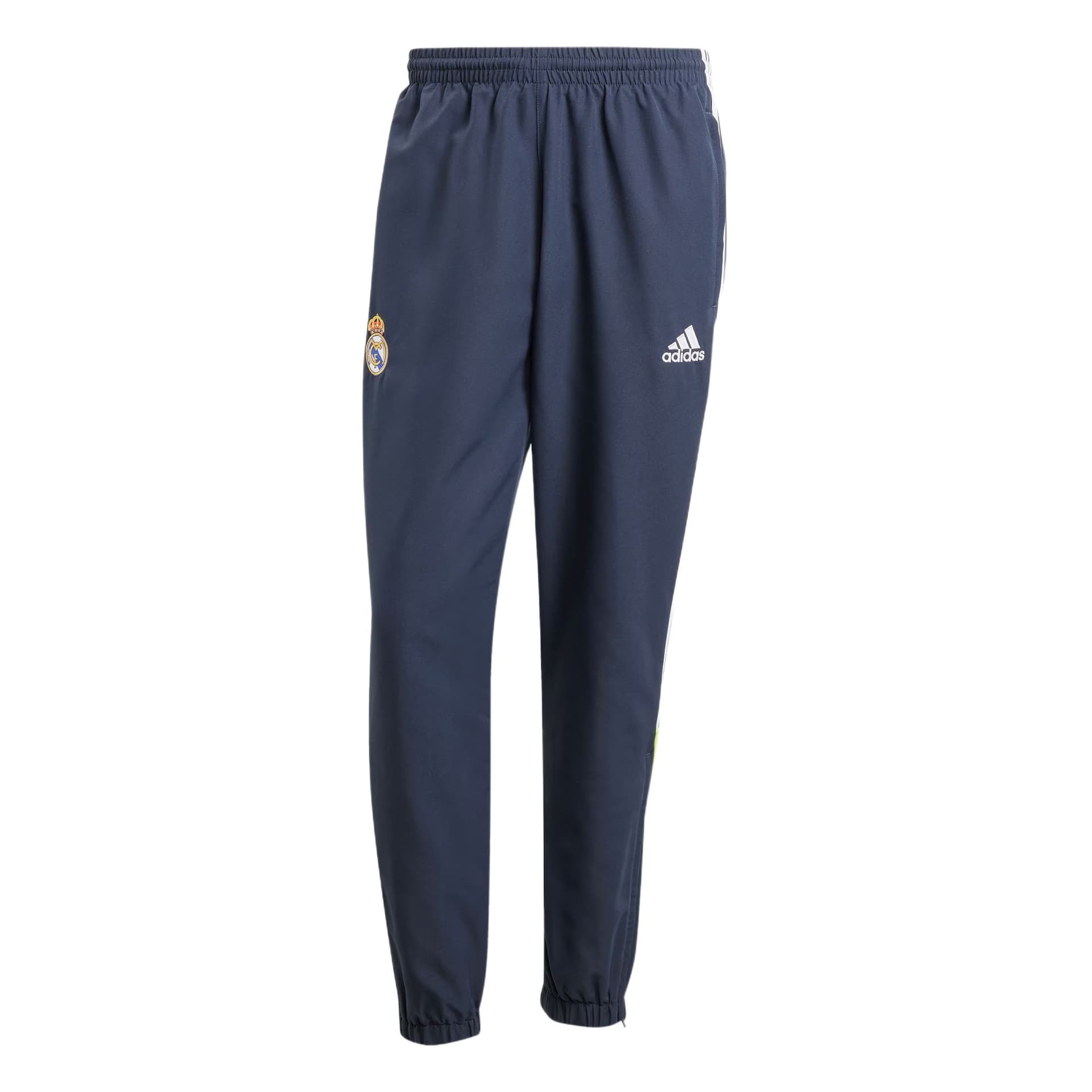 Штаны Adidas REAL MadridTrack Вязаные Тренировочные Штаны Мужские Темно-Синие - изображение 1