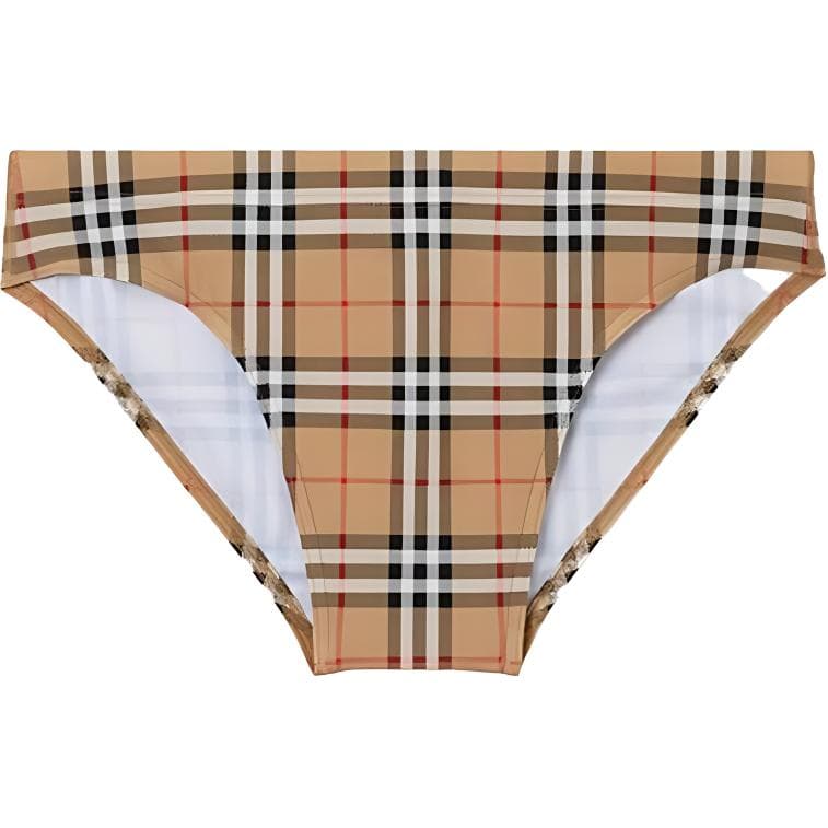 Burberry Плавательные шорты Мужские Коричневые - изображение 1