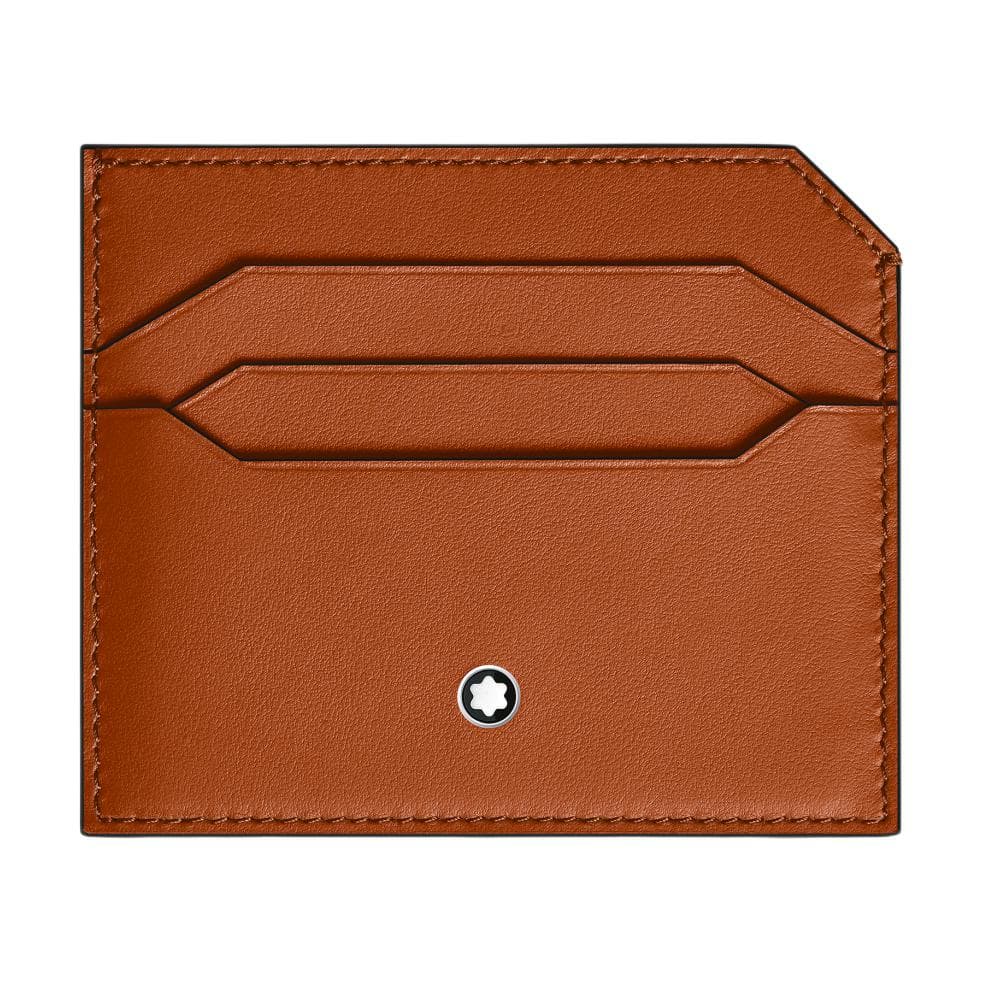 Картхолдер MONTBLANC Soft Leather Collection Кожа Картхолдер Стандартный (Standard) Унисекс Карамельный Коричневый - изображение 1