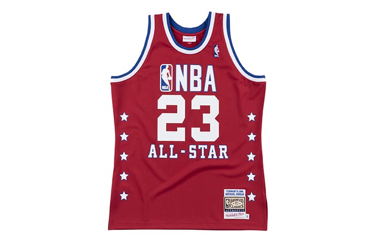 Баскетбольная майка Mitchell Ness NBA AU 1989 23 - изображение 1