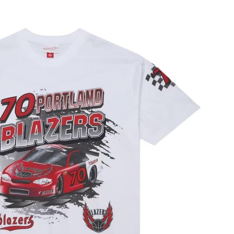 Футболка Mitchell & Ness x NBA Portland Trail Blazers Speedway - изображение 3