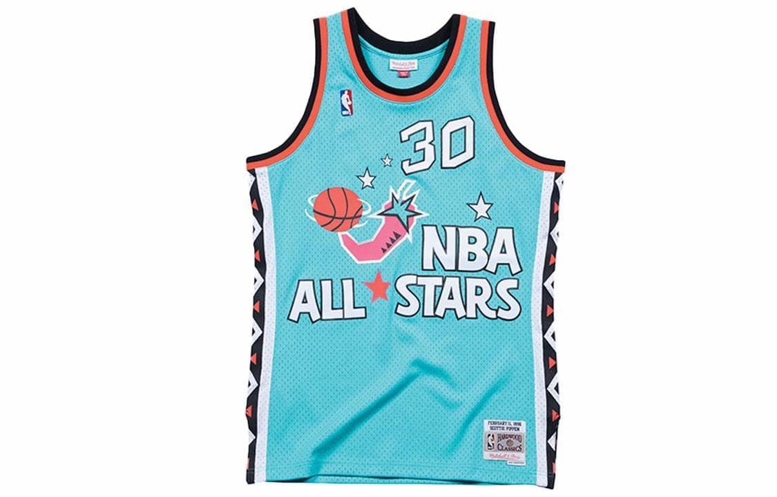 Баскетбольная майка Mitchell Ness NBA SW 1996 30 - изображение 1