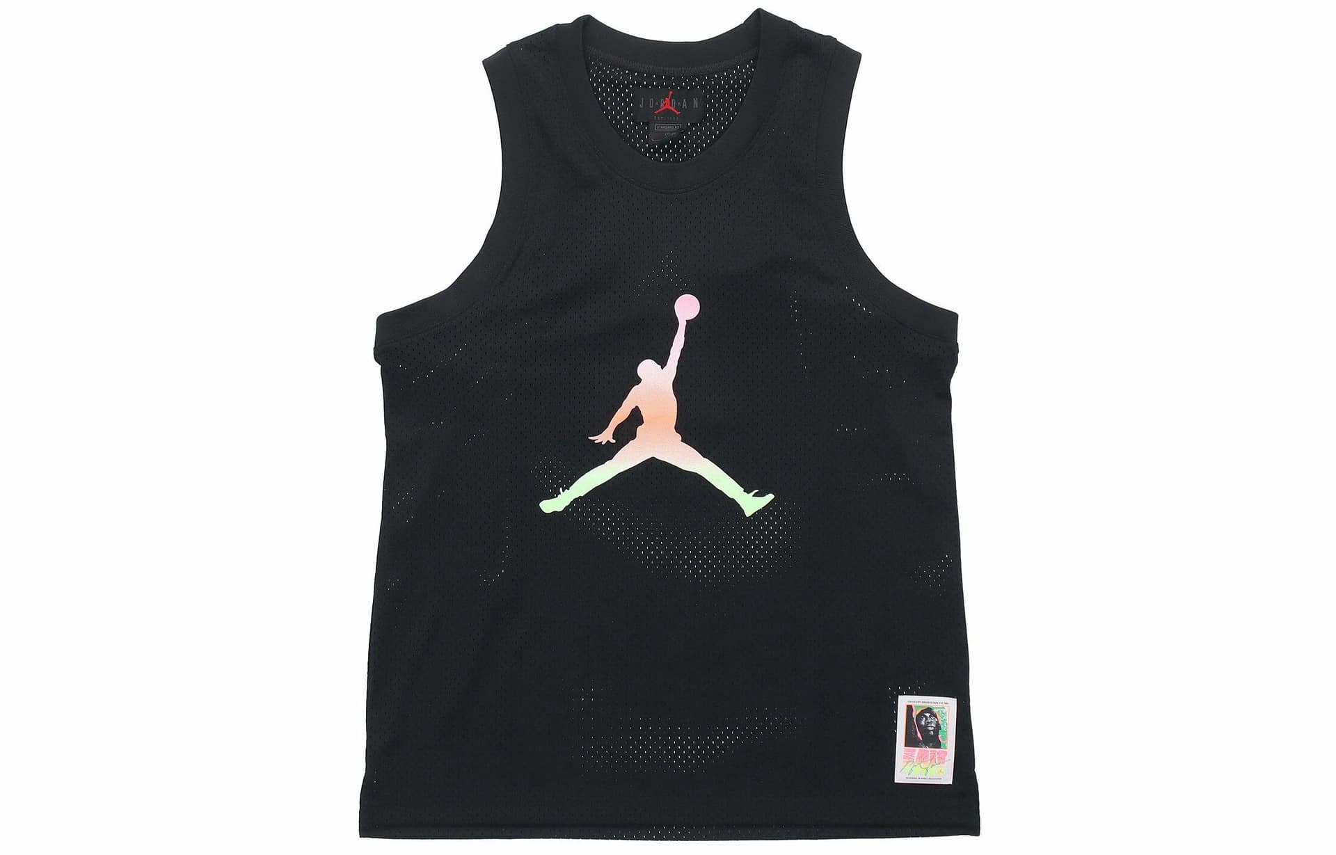 Баскетбольная майка Jordan Air Sleeveless Training Vest Black - изображение 1