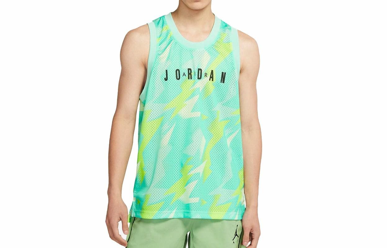 Баскетбольная майка Jordan Basketball Vest Green - изображение 1