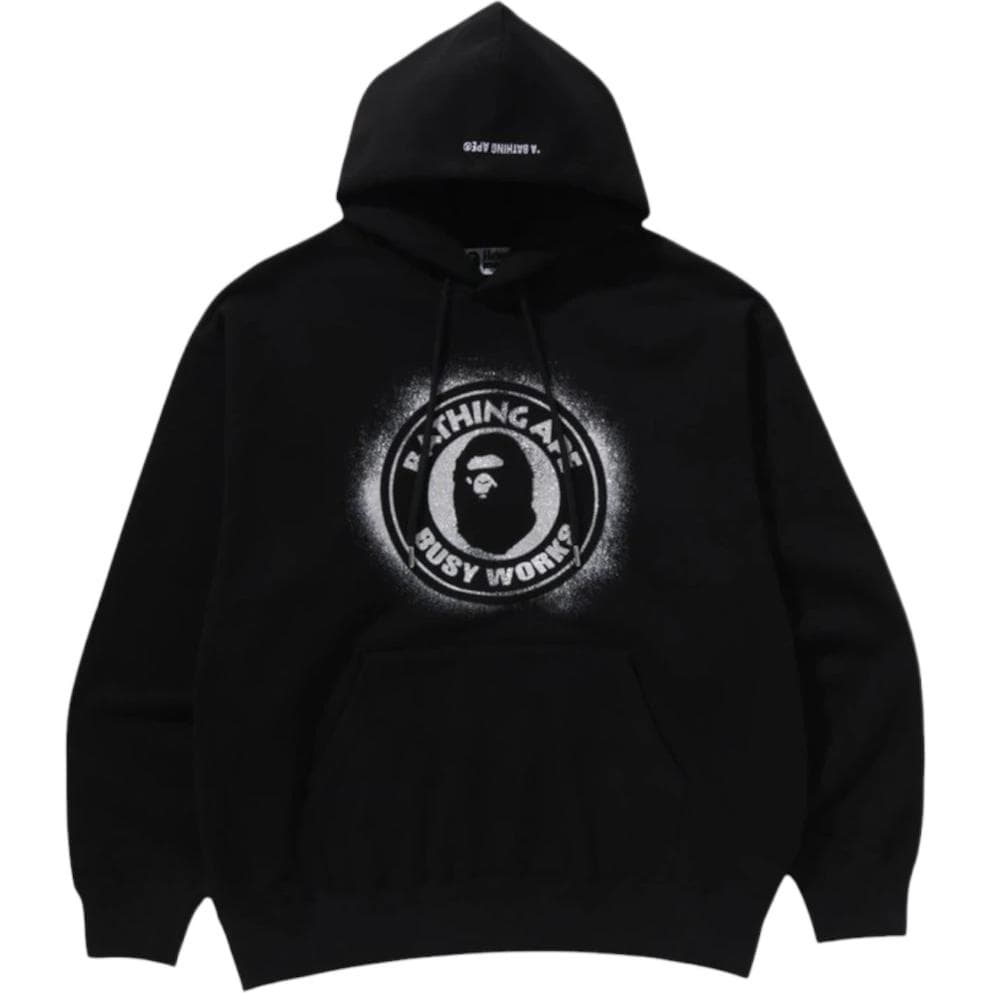 Худи A BATHING APE SS25 Толстовка Унисекс Черное - изображение 1