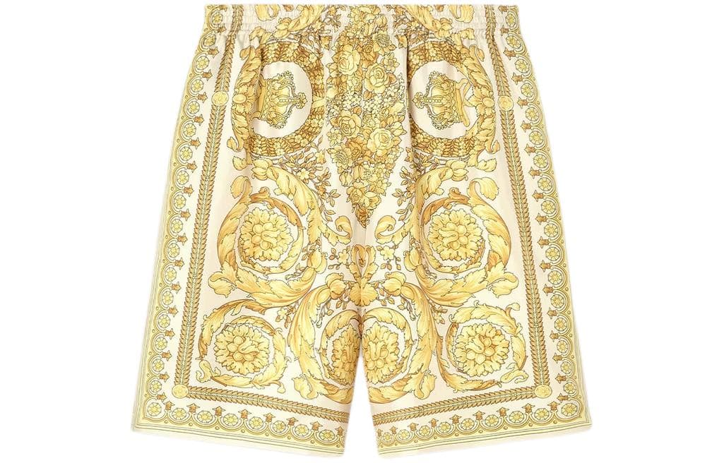Шорты VERSACE Barocco Silk Shorts - изображение 1