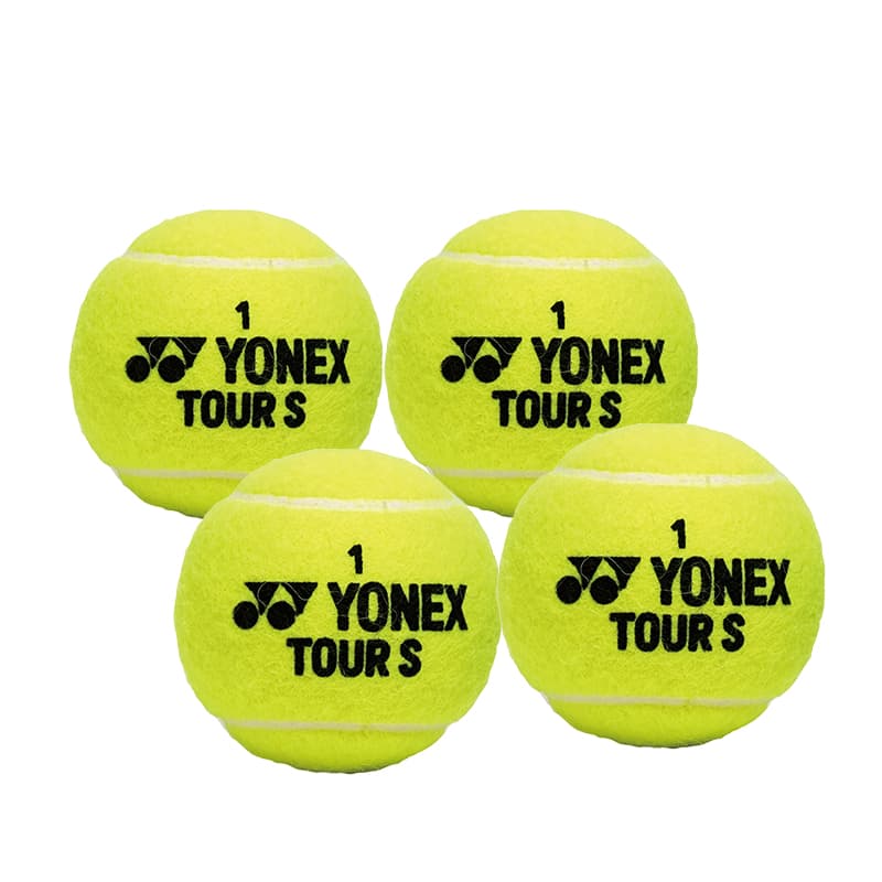 YONEX Tour H Теннис Шерсть Нейлон Полиэстер Волокно Тренировочный Шар Желтый - изображение 4