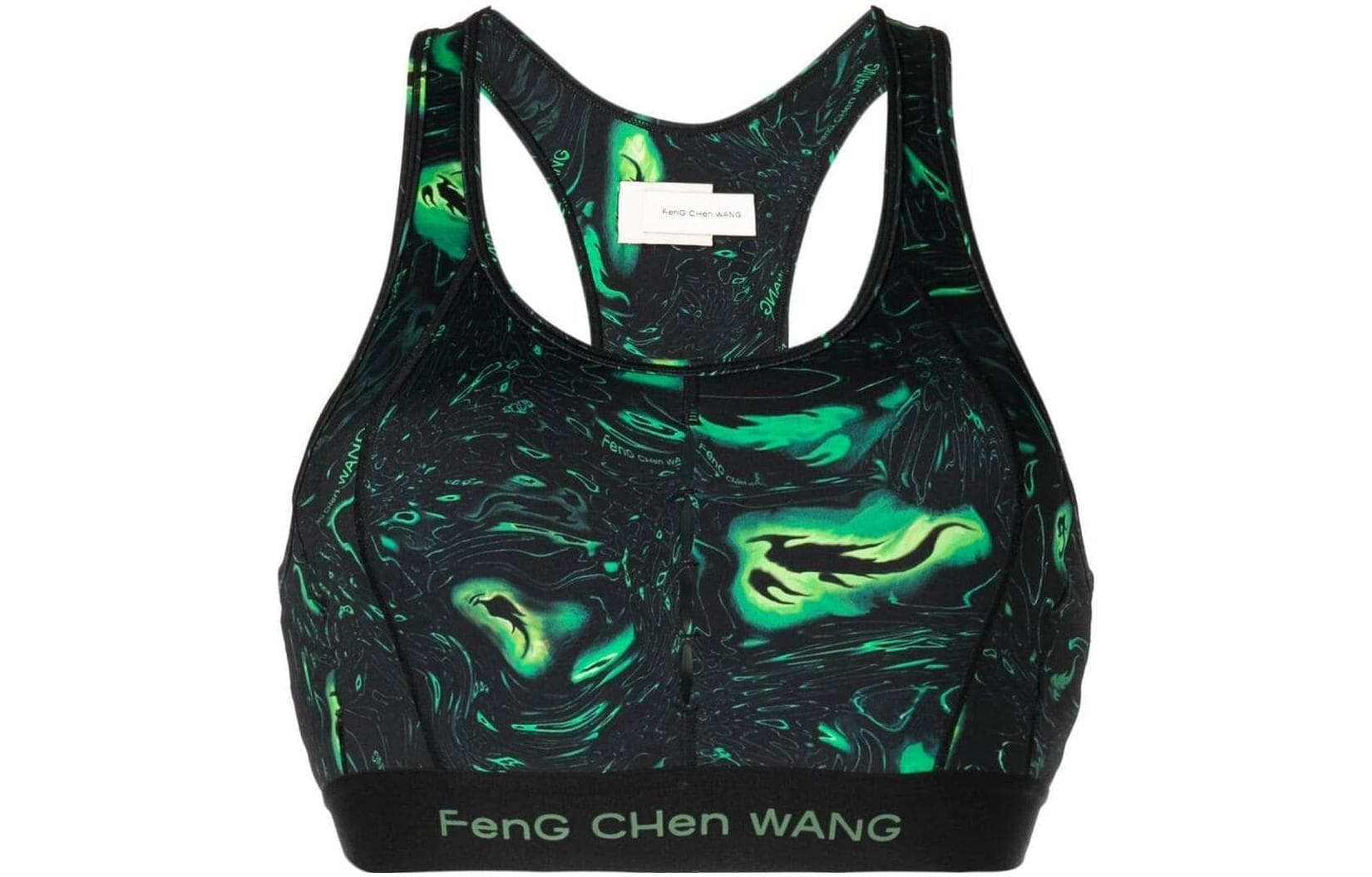 Майка FENG CHEN WANG Зеленые Женские Майки - изображение 1