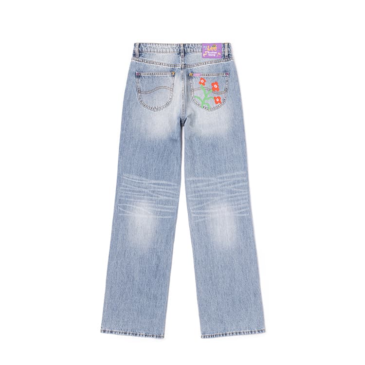 Джинсы Lee SS25 Джинсы Женские Светло-Синий - изображение 2