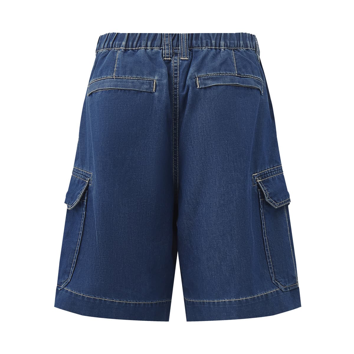 Джинсовые шорты CAT Blue Men's Denim Shorts КАТ Синий Мужские Джинсовые Шорты - изображение 2
