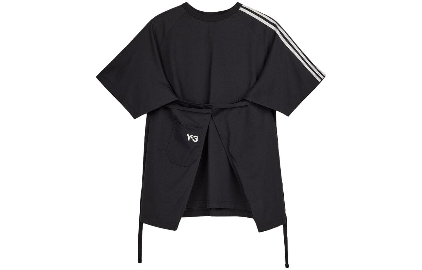 Футболка Y-3 Полосатая футболка для женщин Черный - изображение 1