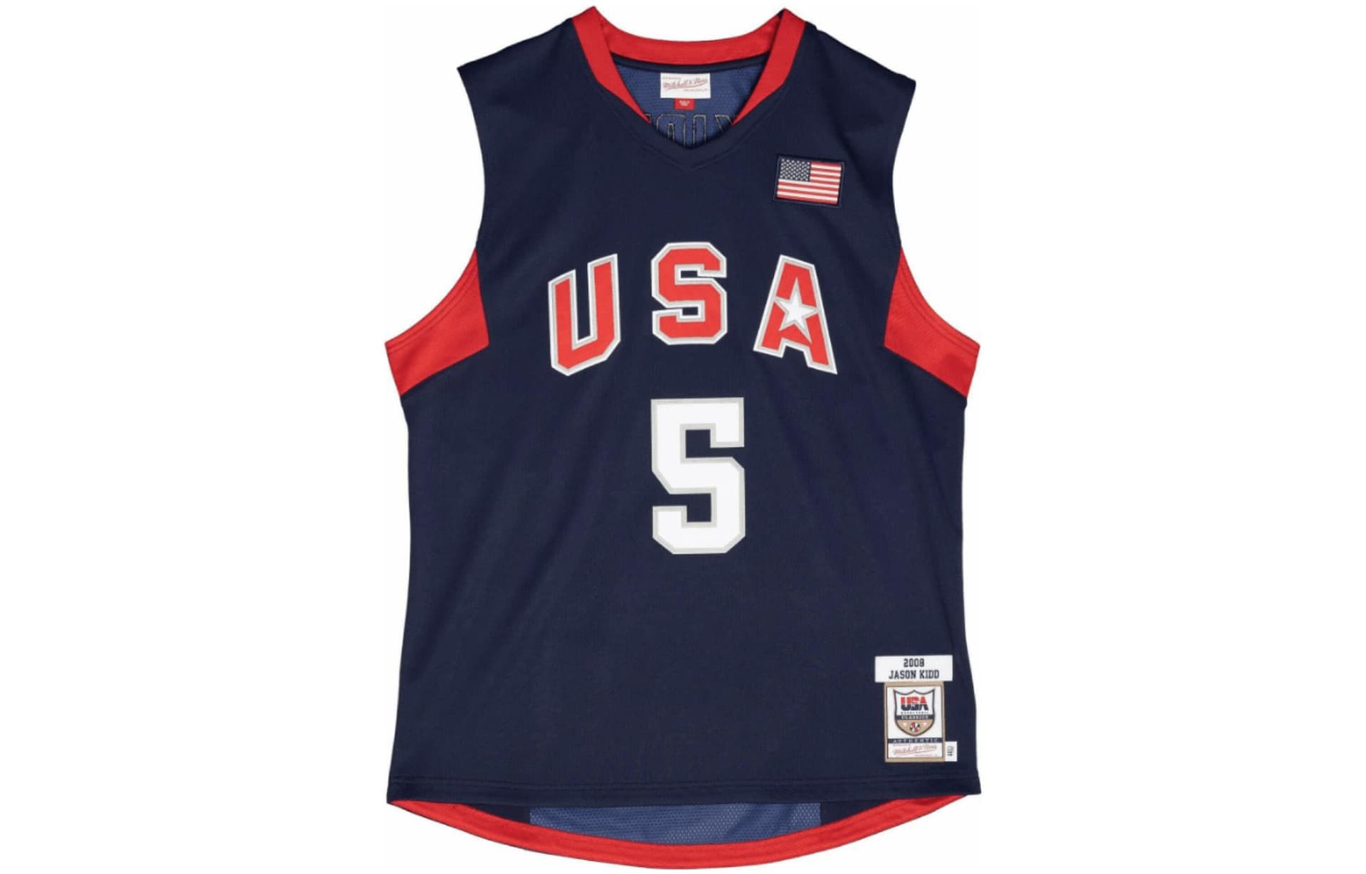 Баскетбольная майка Mitchell Ness 2008 5 - изображение 1