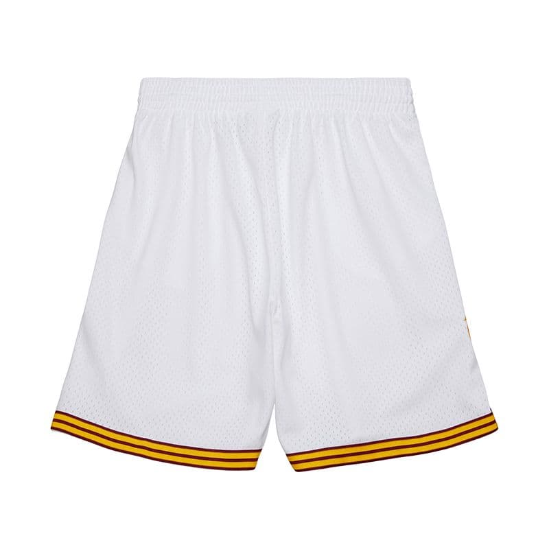 Баскетбольные шорты Mitchell Ness X NBA Cleveland Knight Баскетбольные шорты Унисекс Белый - изображение 2