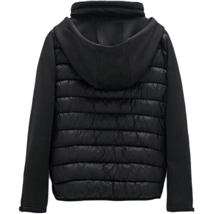 ZARA Утепленная куртка женская черная - изображение 2