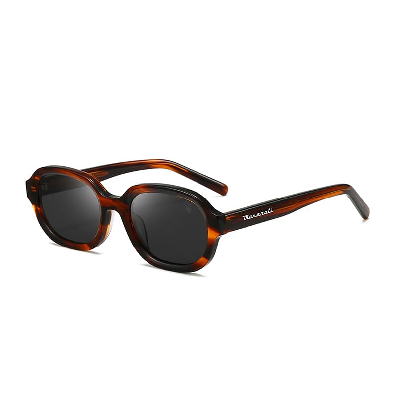 Солнцезащитные очки Maserati Пластиковая оправа OVAL SUNGLASSES Унисекс - изображение 1