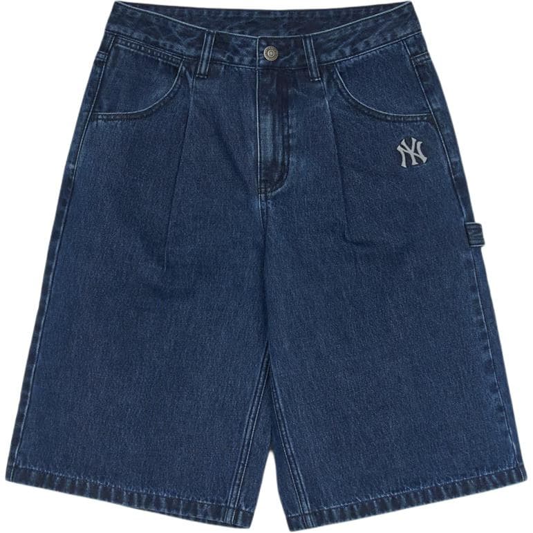 Джинсовые шорты MLB Blue Men's Denim Shorts MLB Синий Мужские Джинсовые Шорты - изображение 1