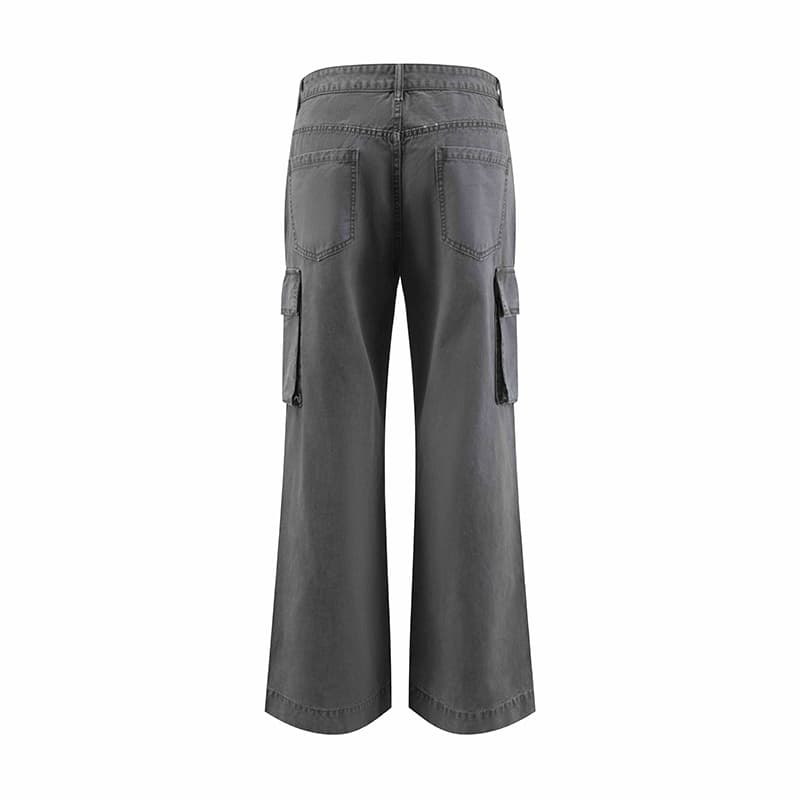 Штаны ANYWEARLAB Карго Брюки Мужские Темно-Серые - изображение 2