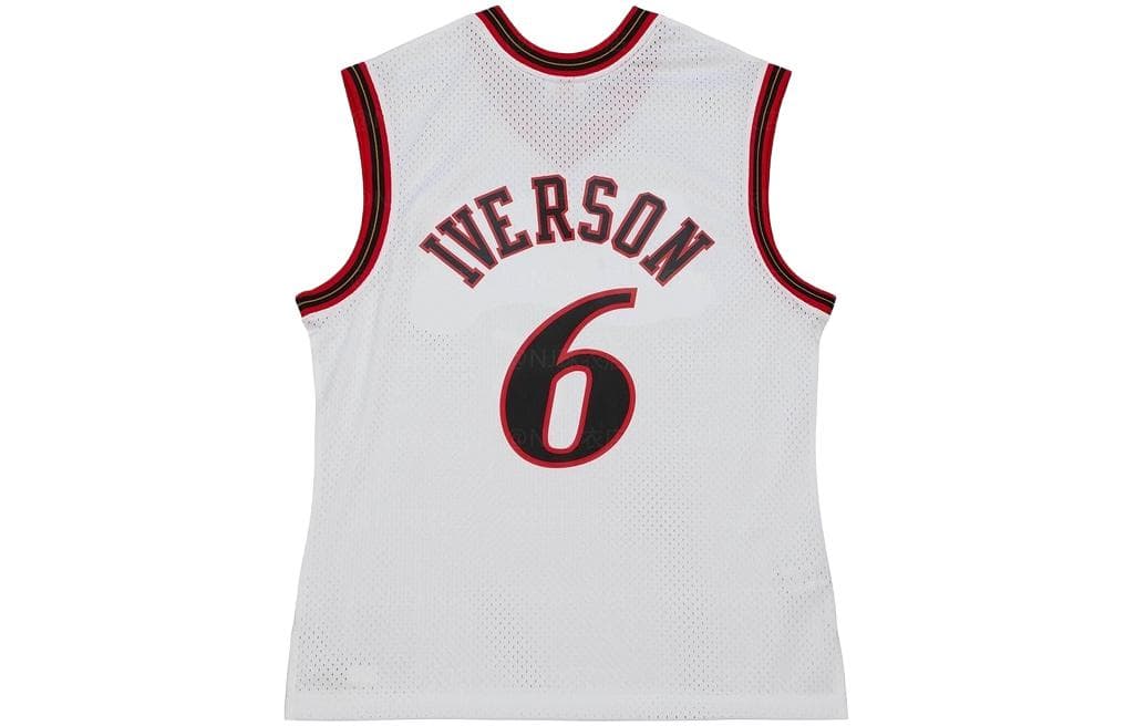Баскетбольная майка Mitchell Ness SW 76 6 - изображение 2