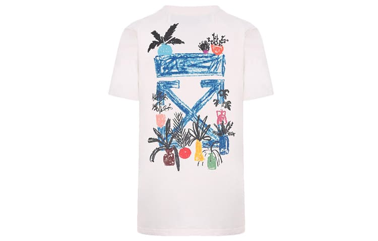 Футболка OFF-WHITE Graft Arrows Cotton T-shirt T - изображение 1
