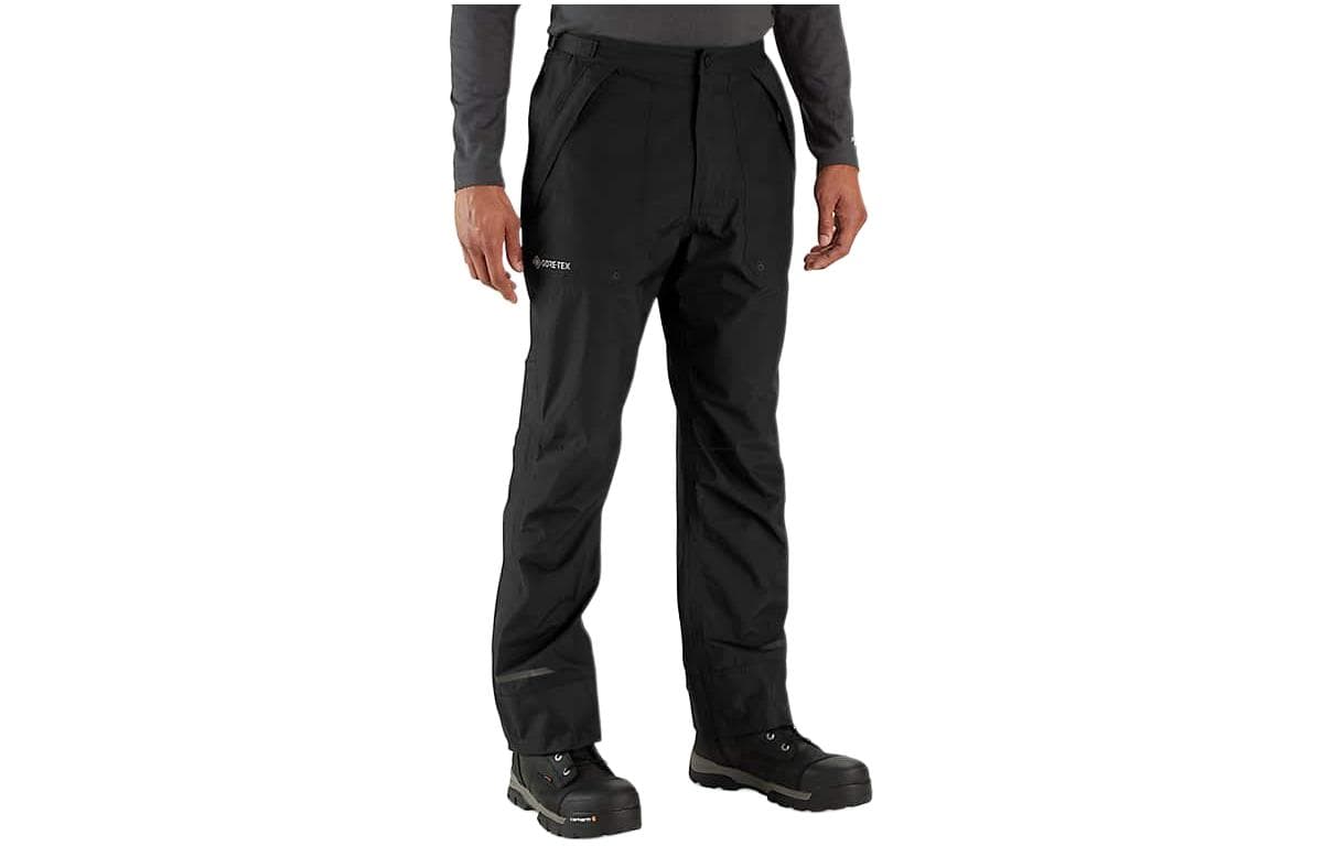 Штаны Carhartt LIGHTWEIGHT DURABLE GORE-TEX RELAXED FIT PANT BIACK - изображение 1