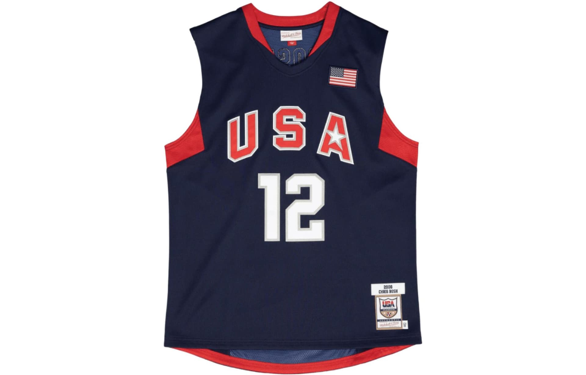 Баскетбольная майка Mitchell Ness 2008 12 - изображение 1