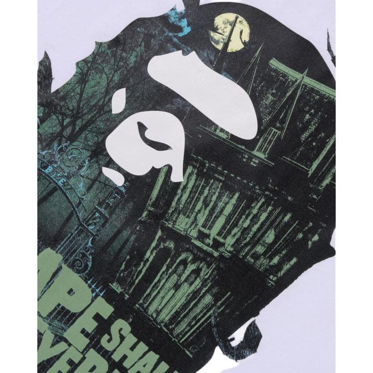 Футболка BAPE Halloween Mansion Ape Head Tee T - изображение 2