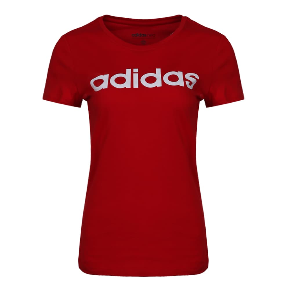 Футболка ADIDAS NEO Red Женские Футболки - изображение 1