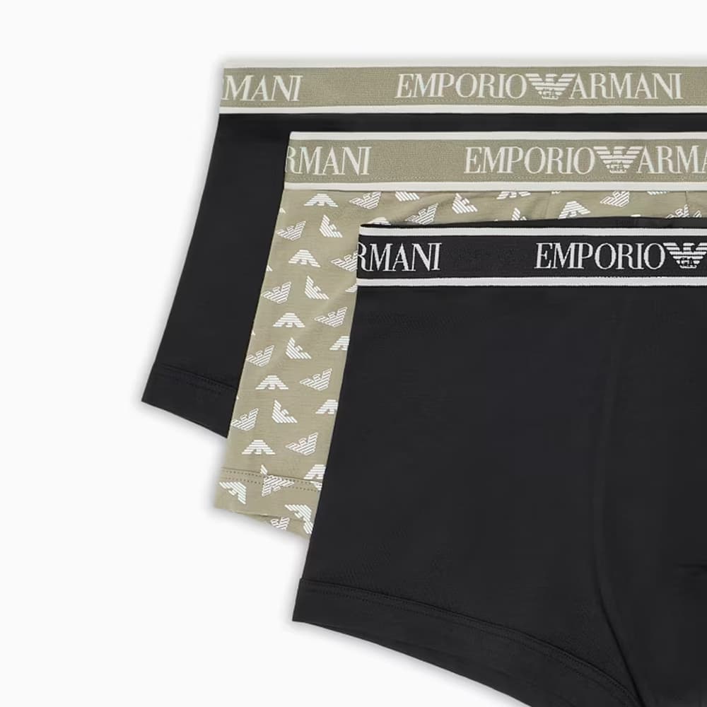 Трусы Emporio Armani SS25 Logo Boxer Briefs - изображение 3