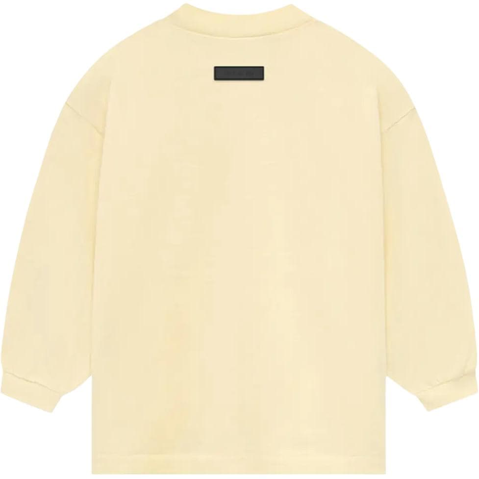 Футболка Fear of God Essentials SS24 Kids LS Tee logoT Garden Yellow - изображение 2