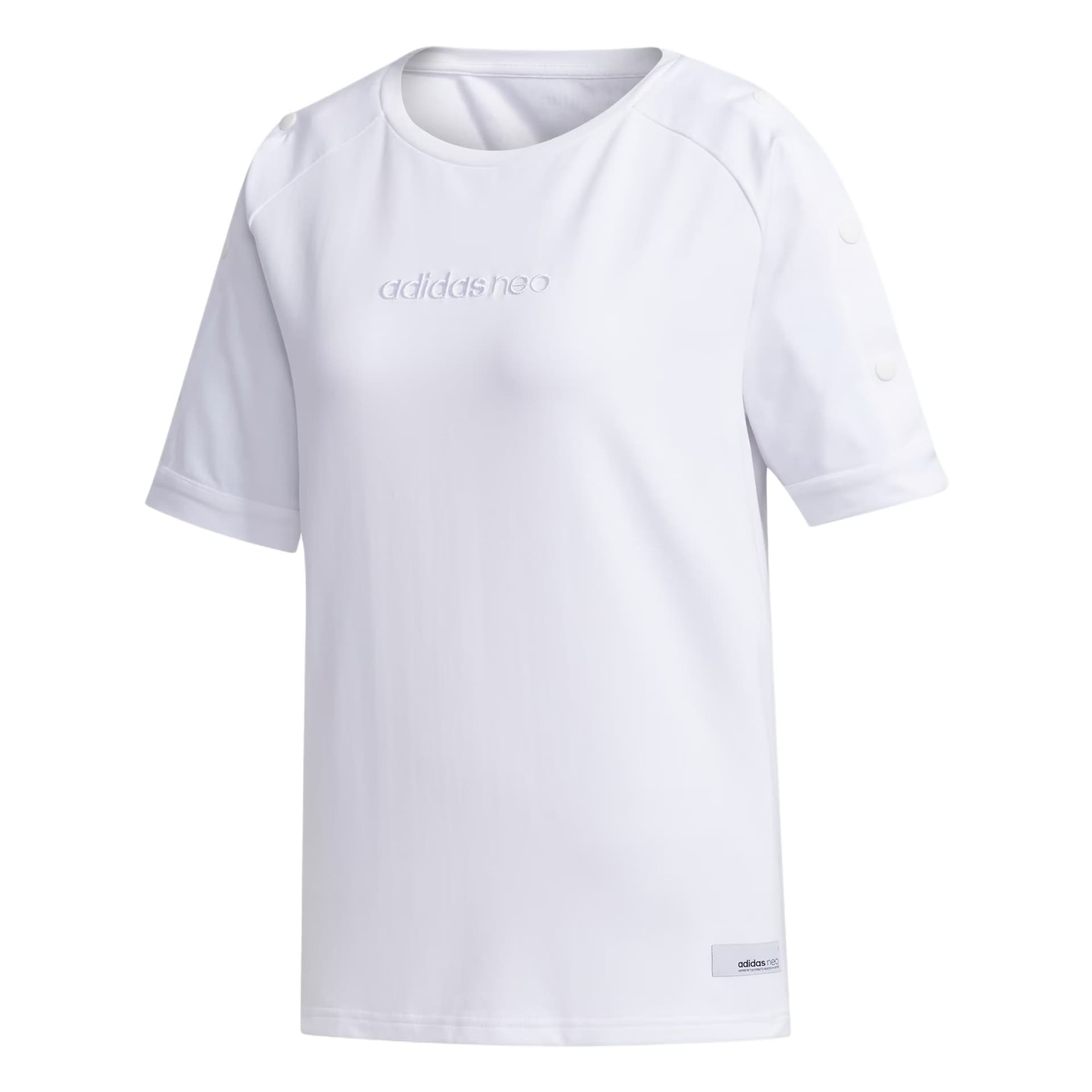 Футболка Adidas Neo T Рубашка Женская Белая - изображение 1