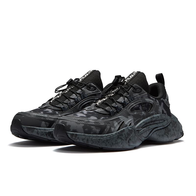 Кроссовки для бега FILA FUSION FORCE X P.A.M. Gravity Shoes Низкие кроссовки для бега Мужские Серый Черный - изображение 2