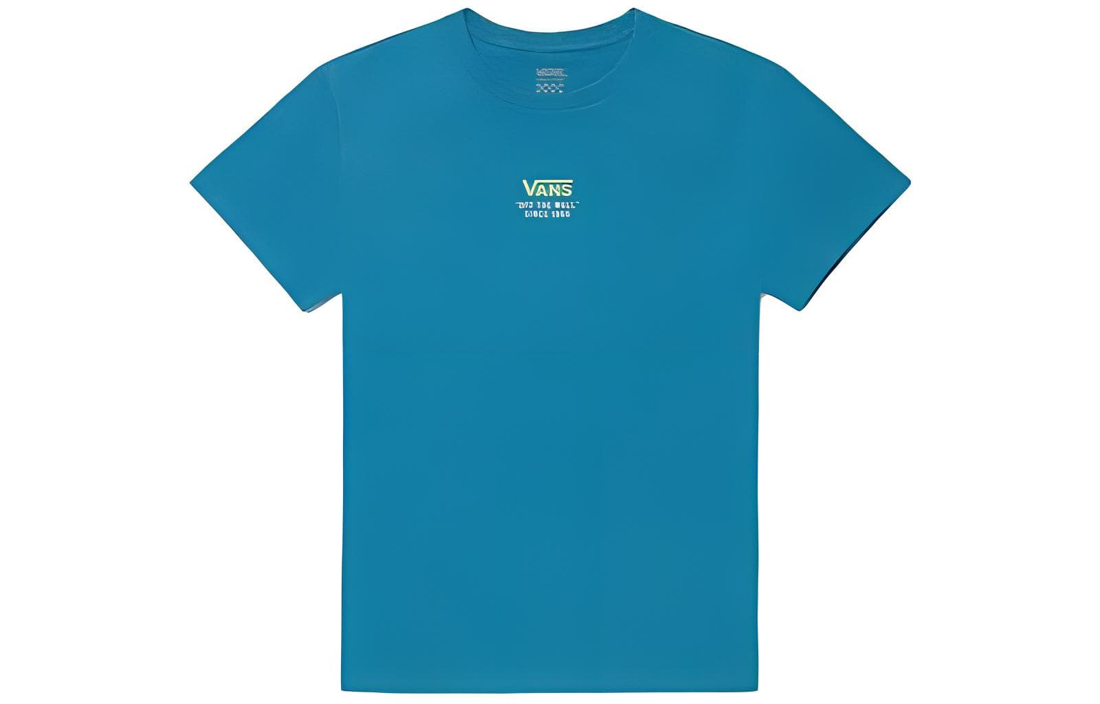 Футболка VANS Blue Women's T-Shirts VANS Синие Женские Футболки - изображение 1