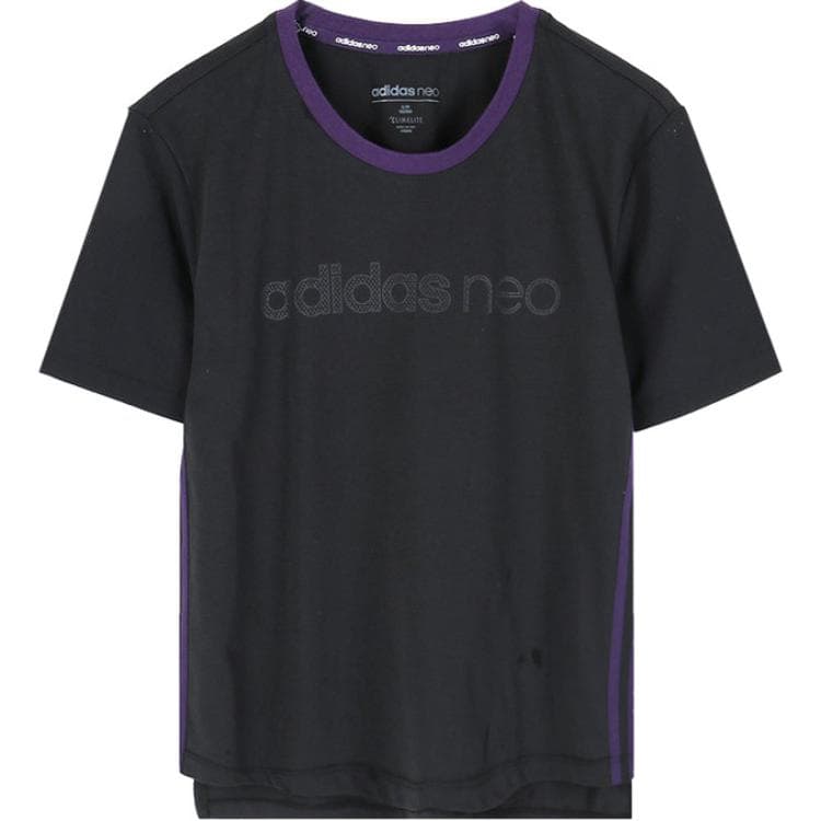 Футболка Adidas Neo T Рубашка Женская Черная - изображение 1
