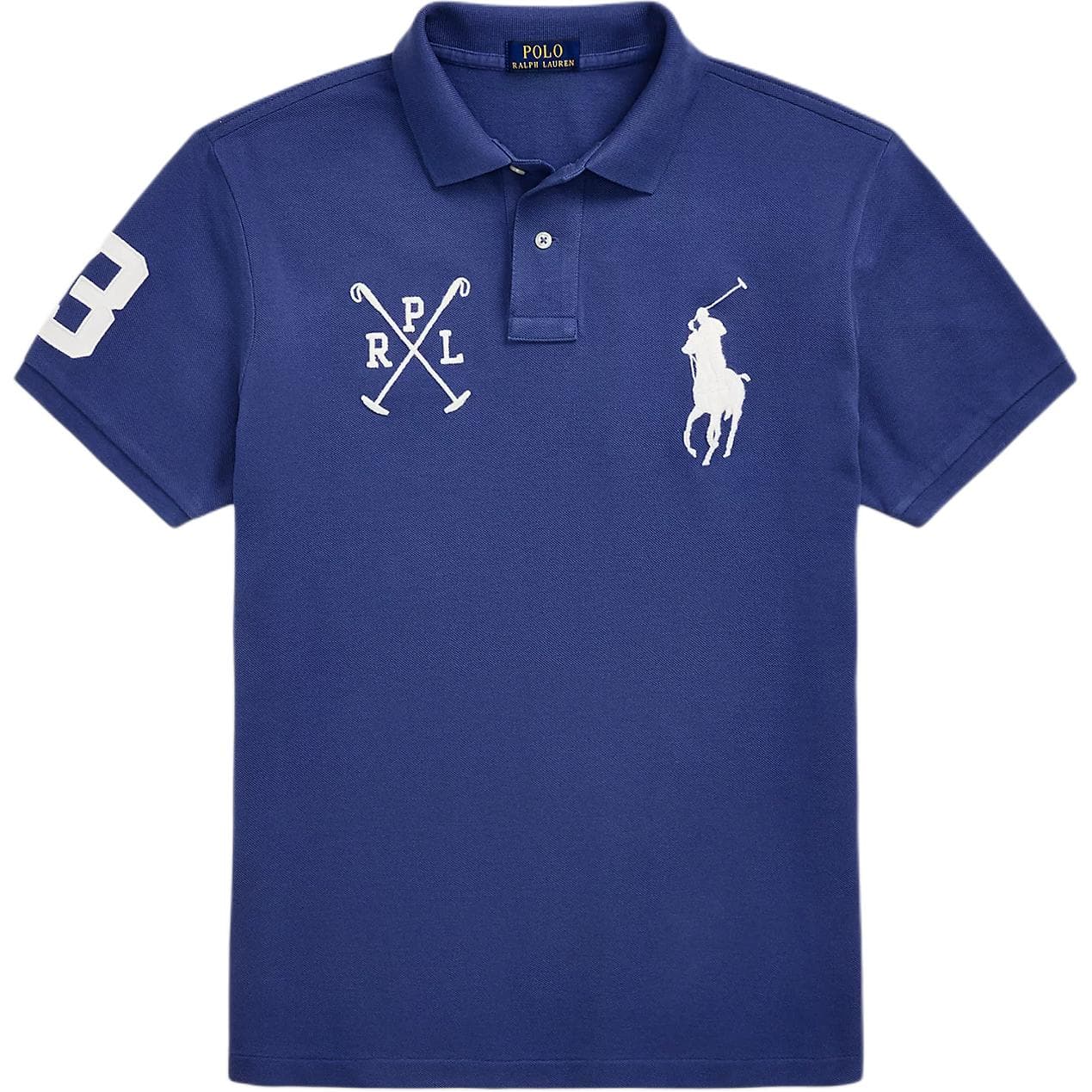 Поло Polo Ralph Lauren Big pony Поло Мужской Королевский синий - изображение 1