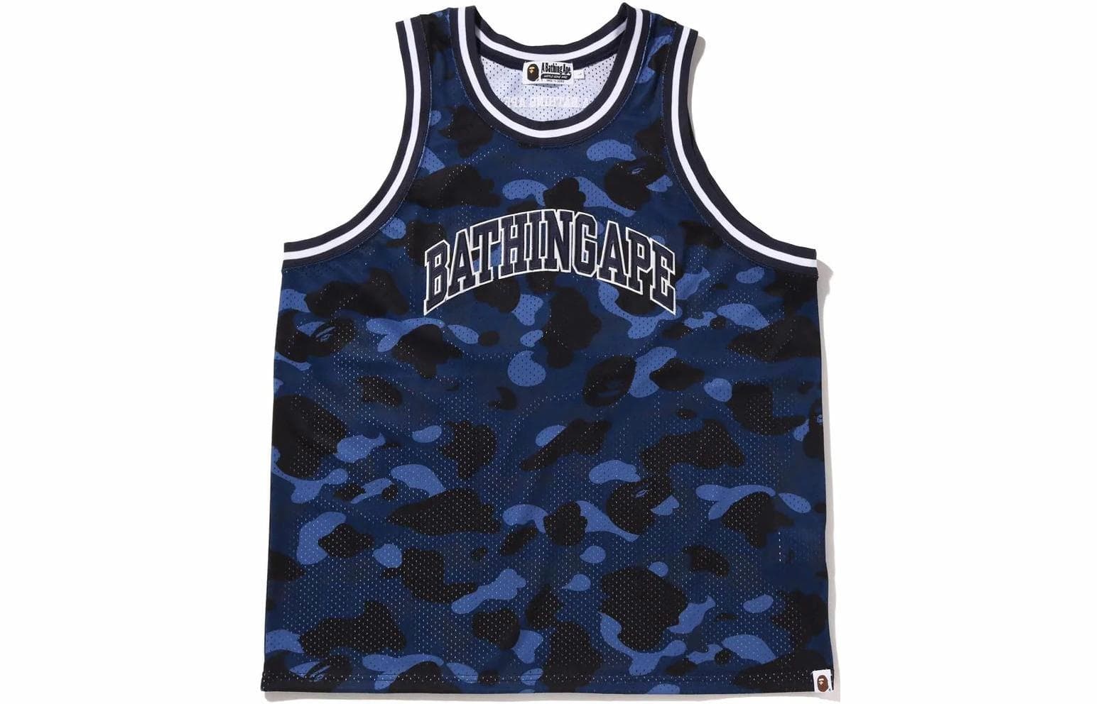 Баскетбольная майка BAPE SS22 Camo Basketball Vest - изображение 1