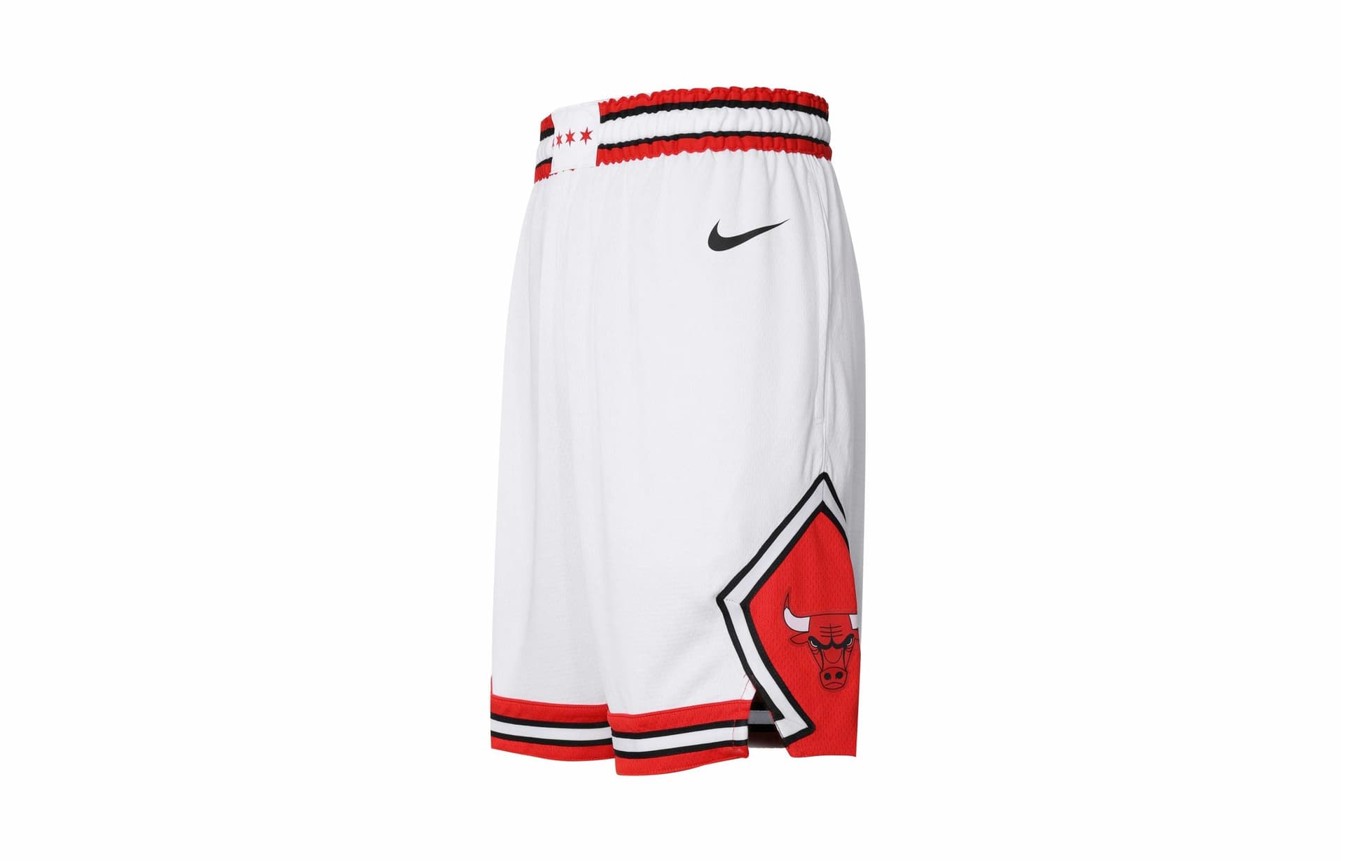 Баскетбольные шорты Nike NBA Chicago Bulls Shorts White - изображение 1