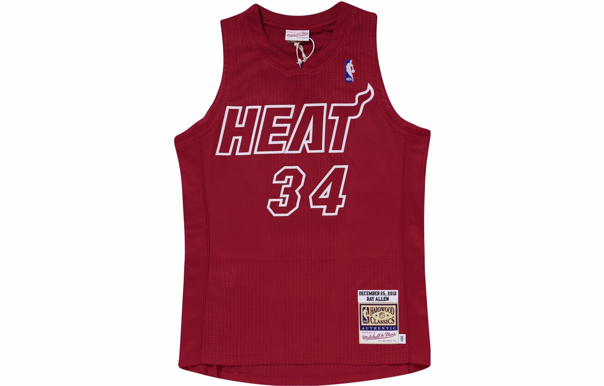 Баскетбольная майка Mitchell Ness AU 12-13 34 - изображение 1