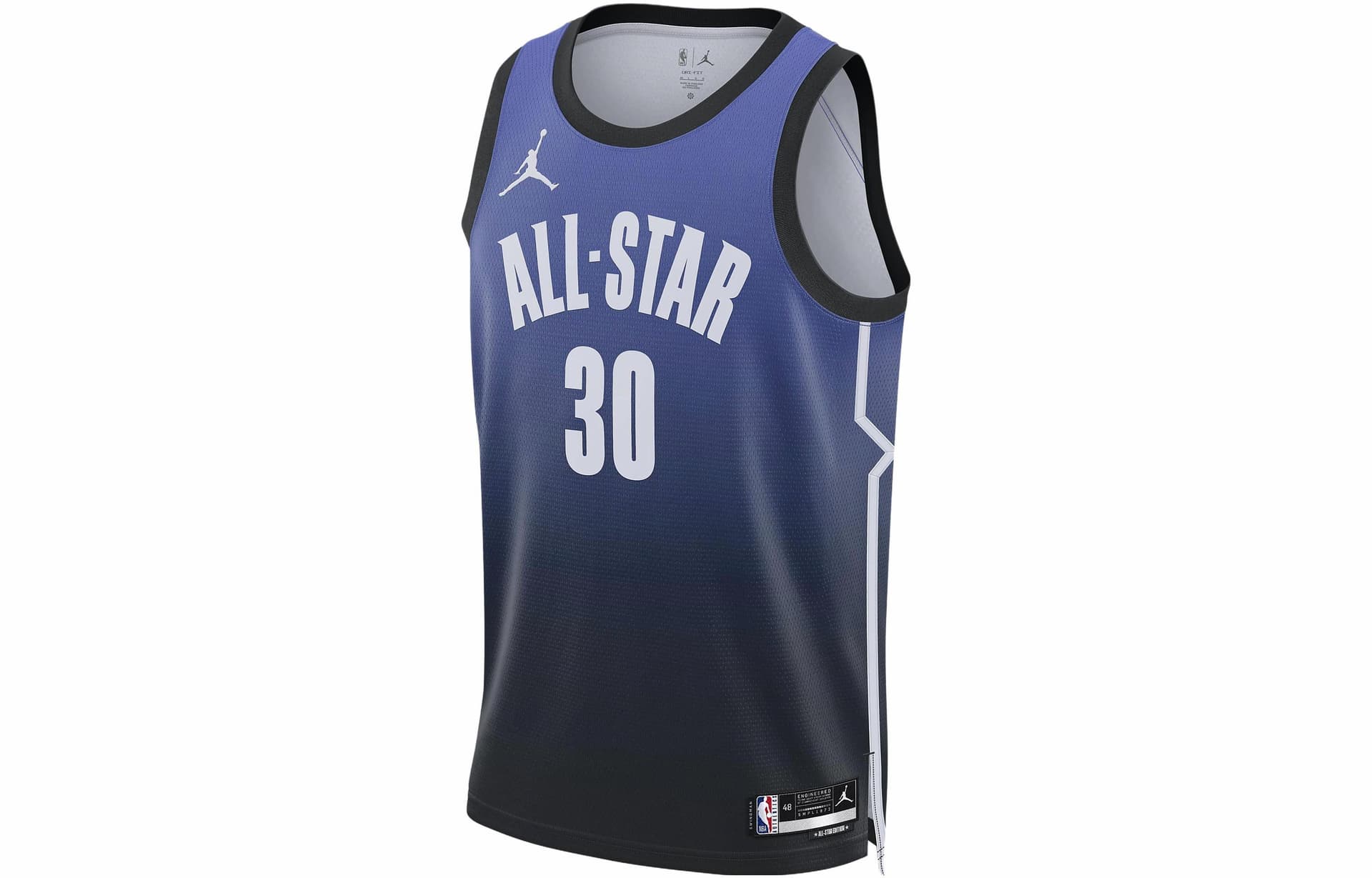 Баскетбольная майка Jordan All-Star Weekend SS23 Blue - изображение 1