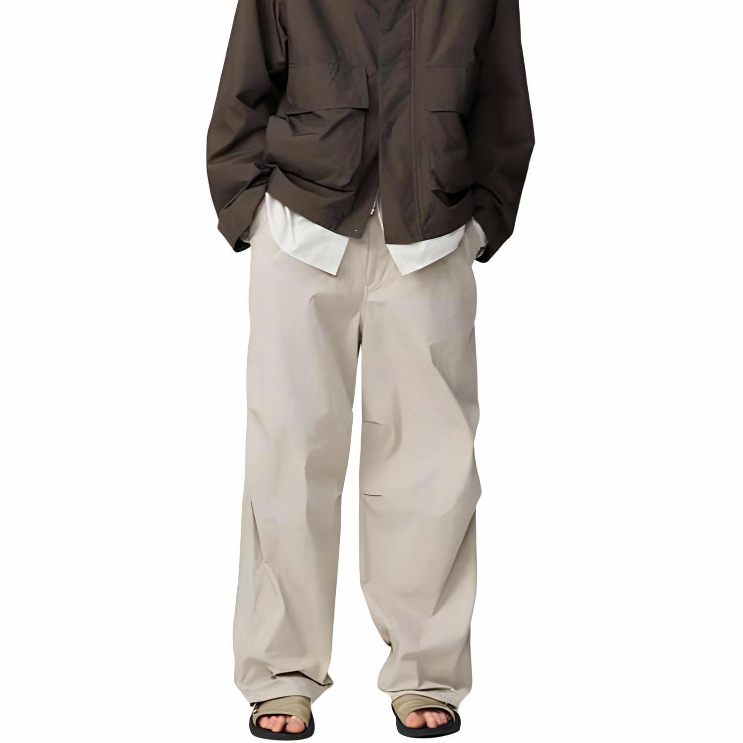 Штаны UNIQLO x Clare Waight Keller SS25 C Series Beige Pants