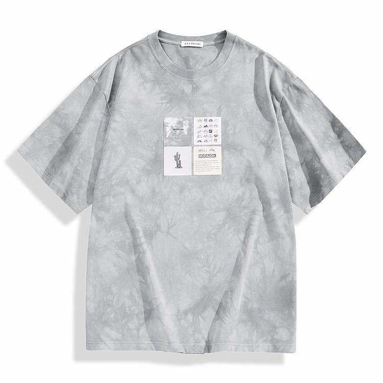 Футболка PEACEBIRD MEN Vintage Print T-Shirt - изображение 1