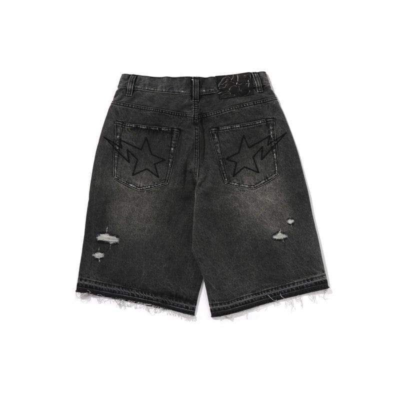 Джинсовые шорты BAPE SS25 - изображение 2