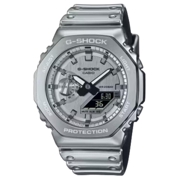 Часы CASIO G Стальной Восьмиугольный Циферблат 200 м Водонепроницаемый Кварцевый Механизм Смола Шнуровка Часы Унисекс - изображение 1