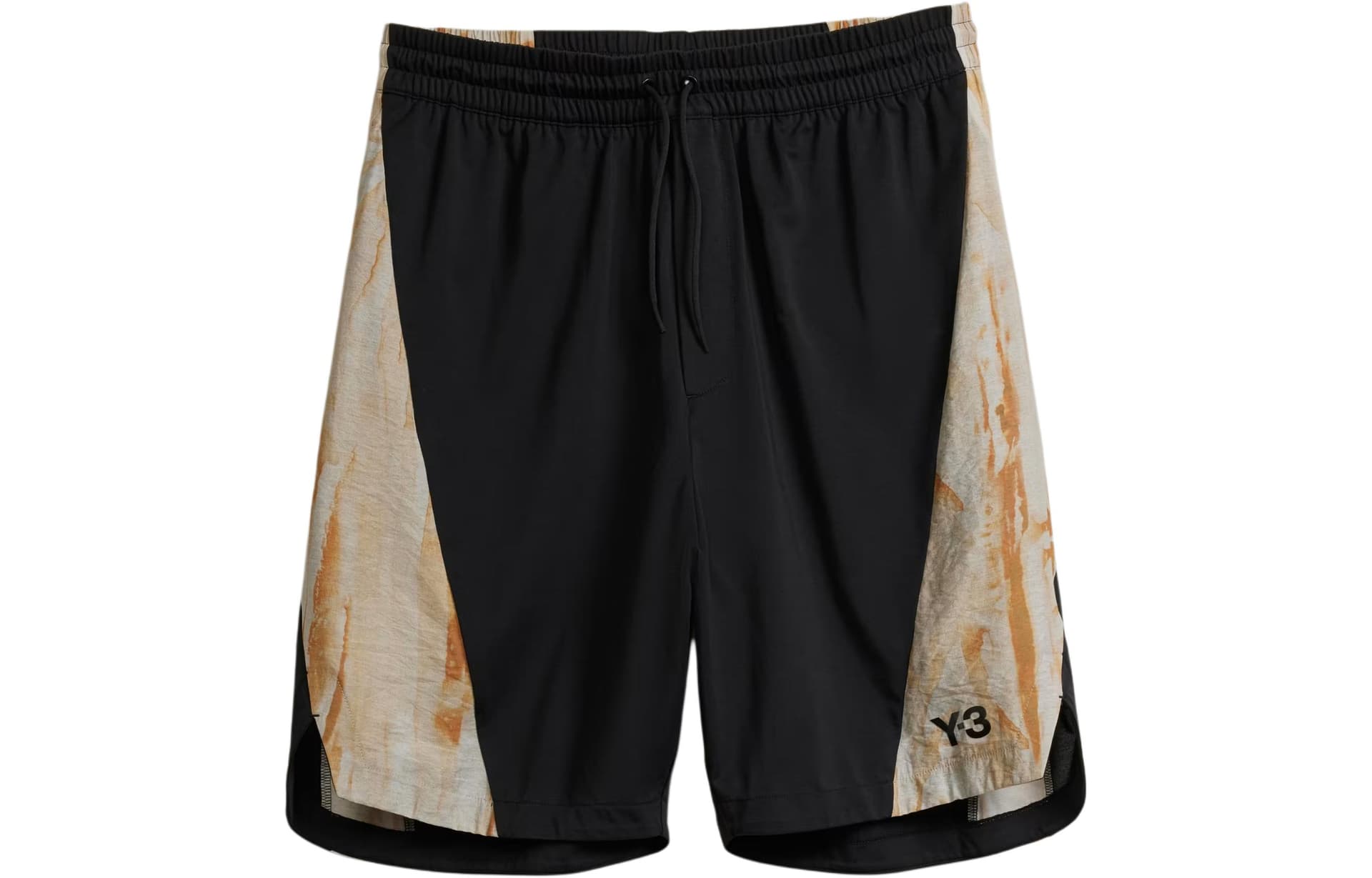 Шорты Y-3 Rust Dye Shorts Логотип Многоцветный Состаренный Экстра свободный Прямой фасон Повседневные шорты Мужской Многоцветный - изображение 1