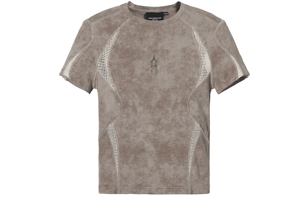 Футболка ROCAWEAR Tie-Dye Mesh Pullover Tee - изображение 1