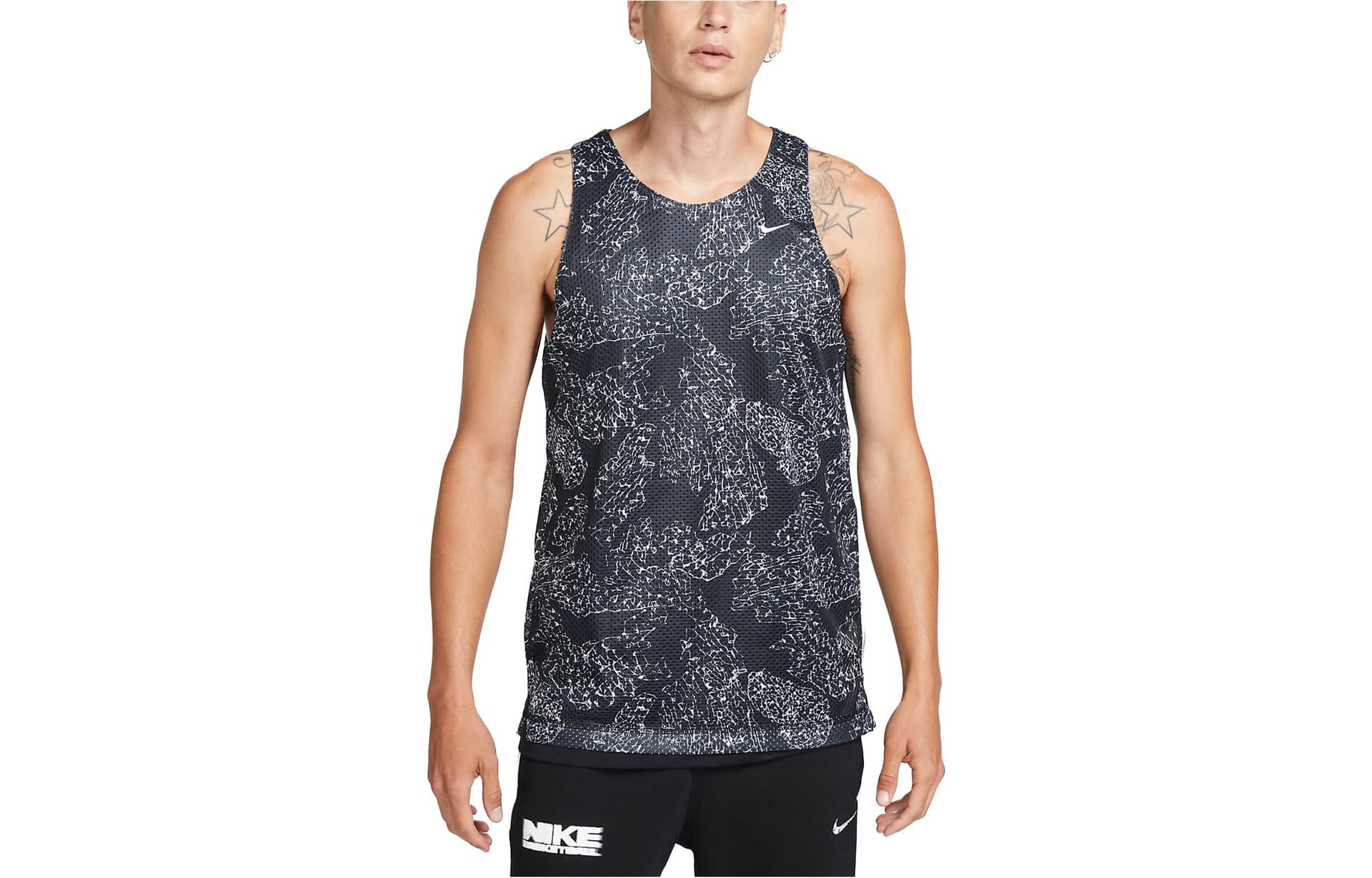 Баскетбольная майка Nike Dri-FIT Standard Issue Black - изображение 3