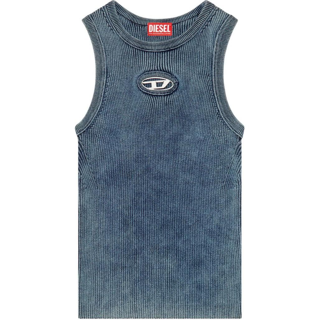 Майка DIESEL OVAL-D logo - изображение 1