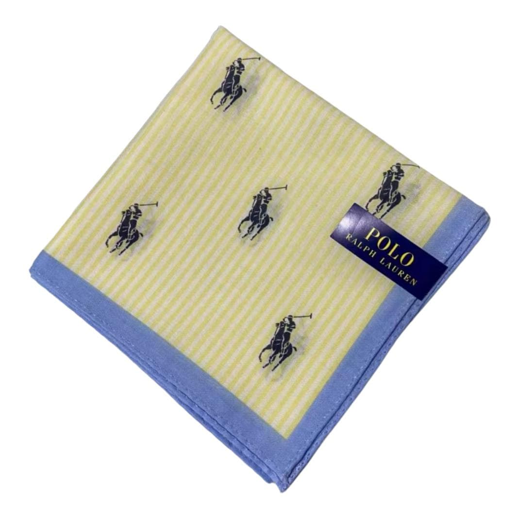 Платок Шарфы Polo Ralph Lauren унисекс желтого цвета - изображение 2